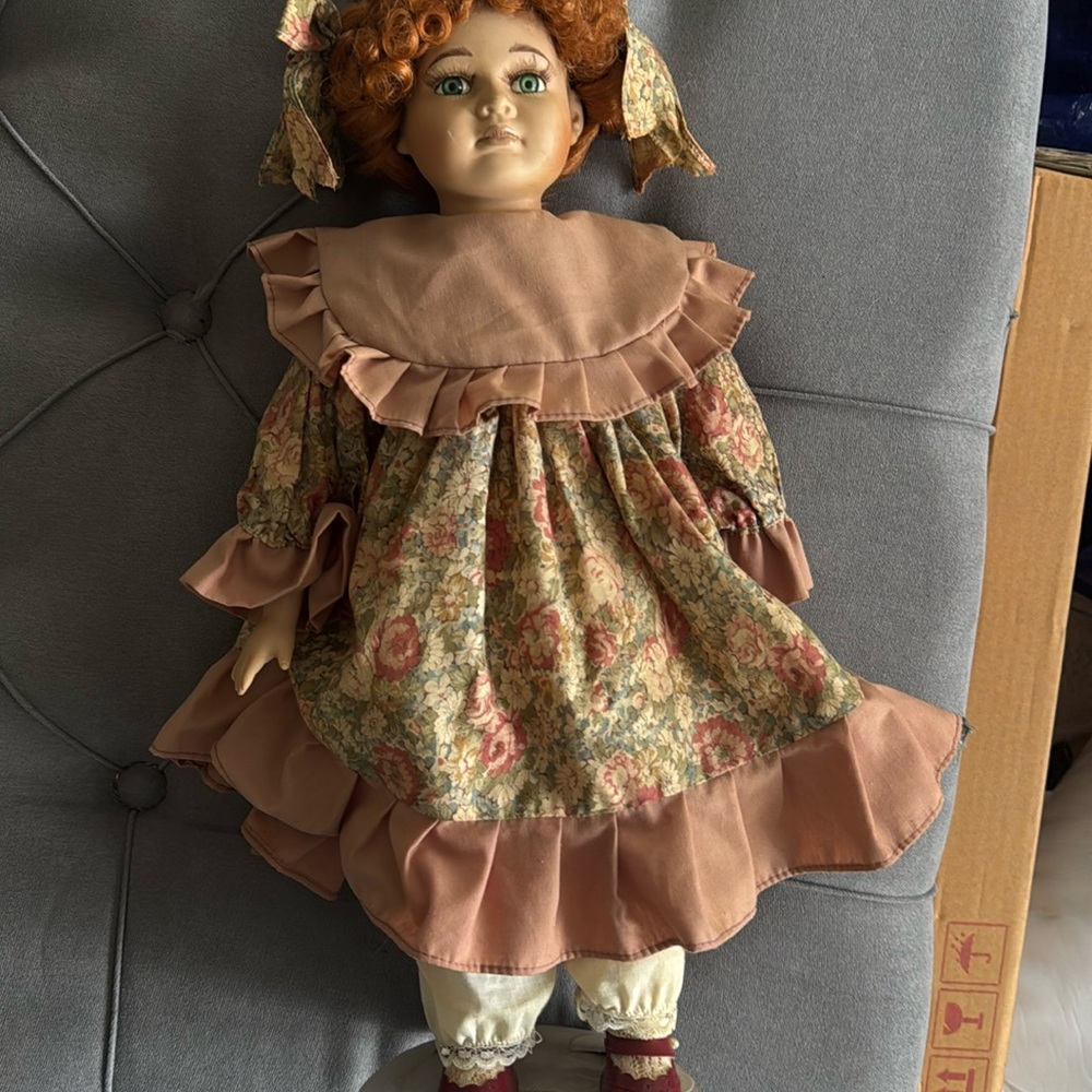 16" Victorian bisque doll